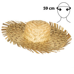 Havana slamenný klobúk na pláž
